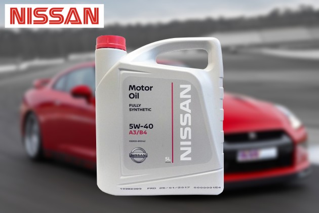Nissan Motor Oil 5W-40 5л