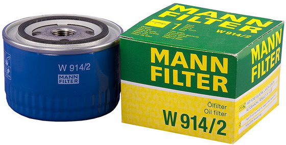 Масляный фильтр MANN-FILTER W914/2