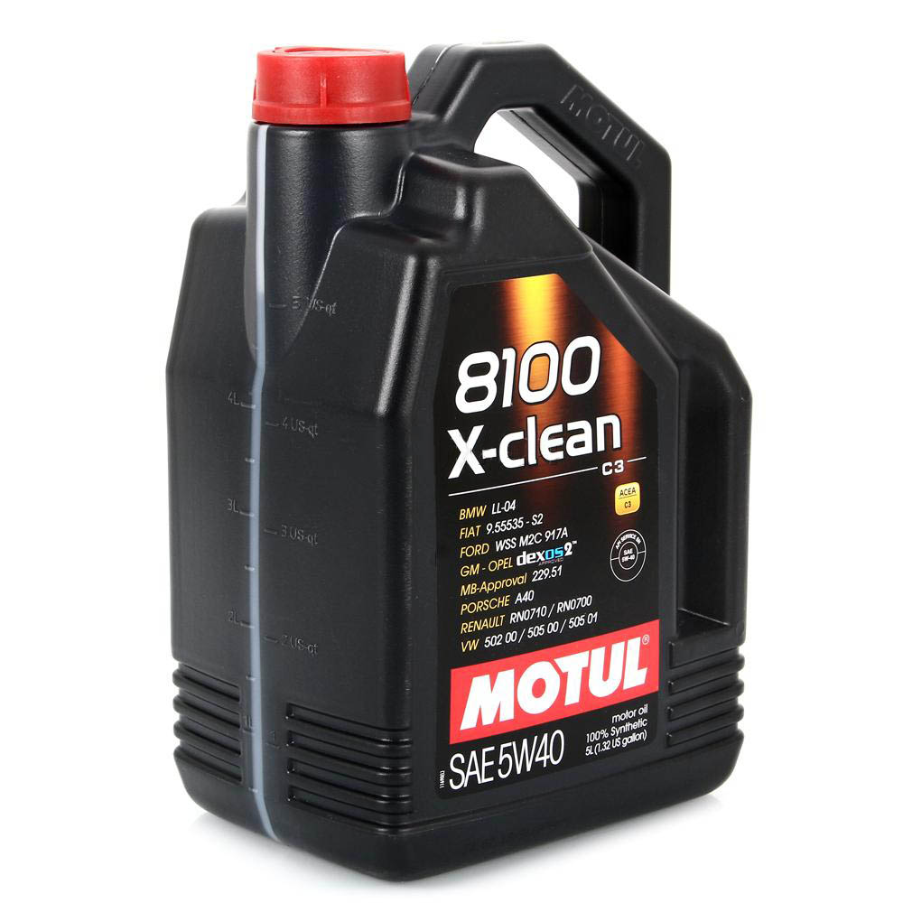 Motul 8100 X-clean 5W40 5 л