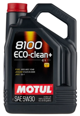 Motul 8100 Eco-clean+ 5W30 5 л